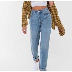 BDG medium wash mom jeans